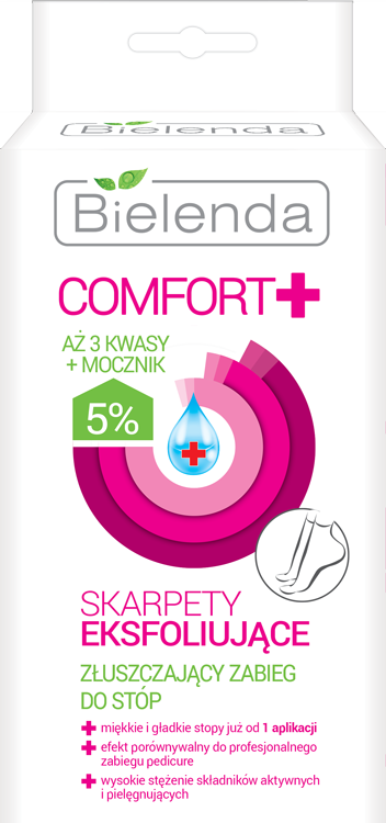 Bielenda Comfort Zabieg do Stóp Złuszczający