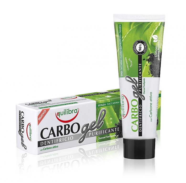 Equilibra Carbo Gel Pasta do Zębów z Aktywnym Węglem 75ml
