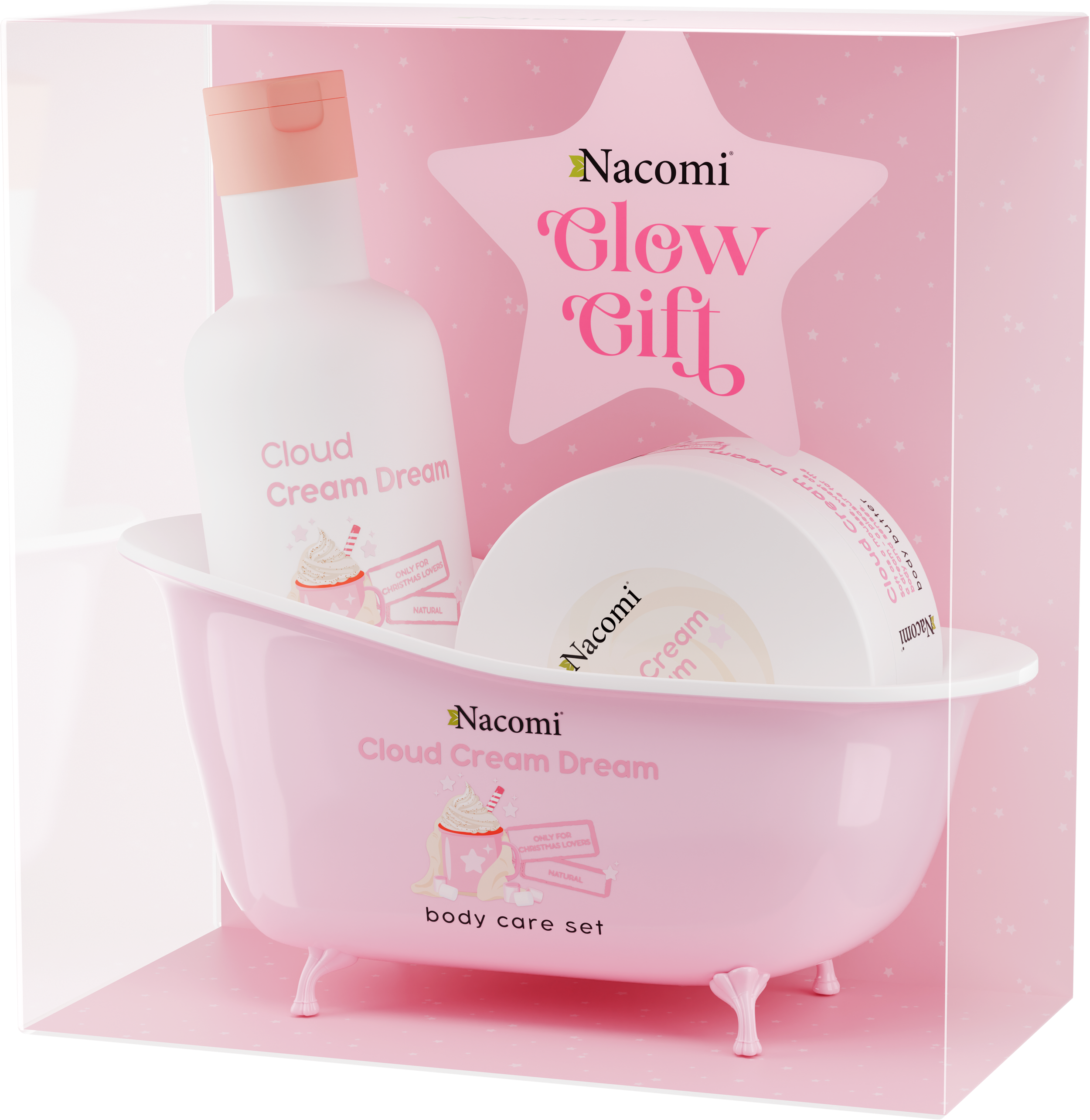 Nacomi Zestaw Kosmetyków Cloud Cream Dream