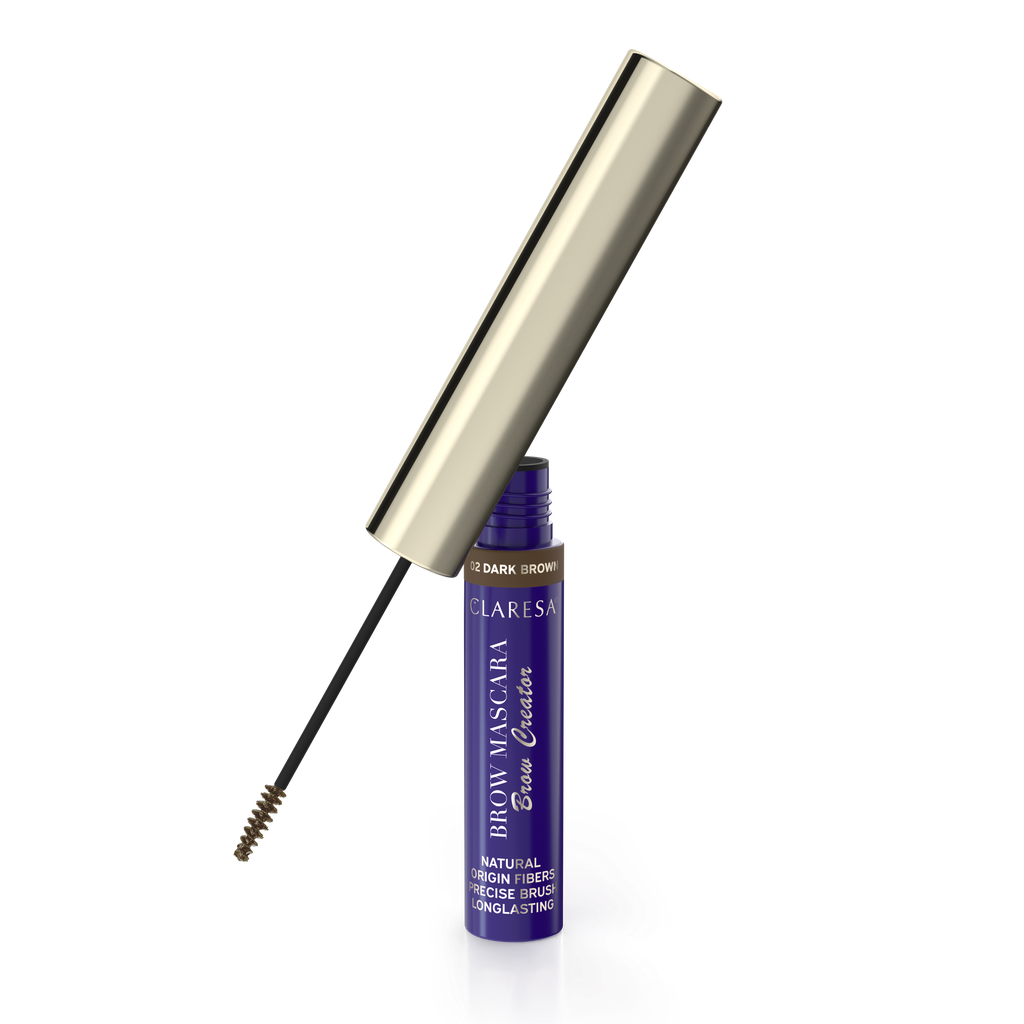 Claresa Brow Creator Tusz bo Brwi 02 Dark Brown