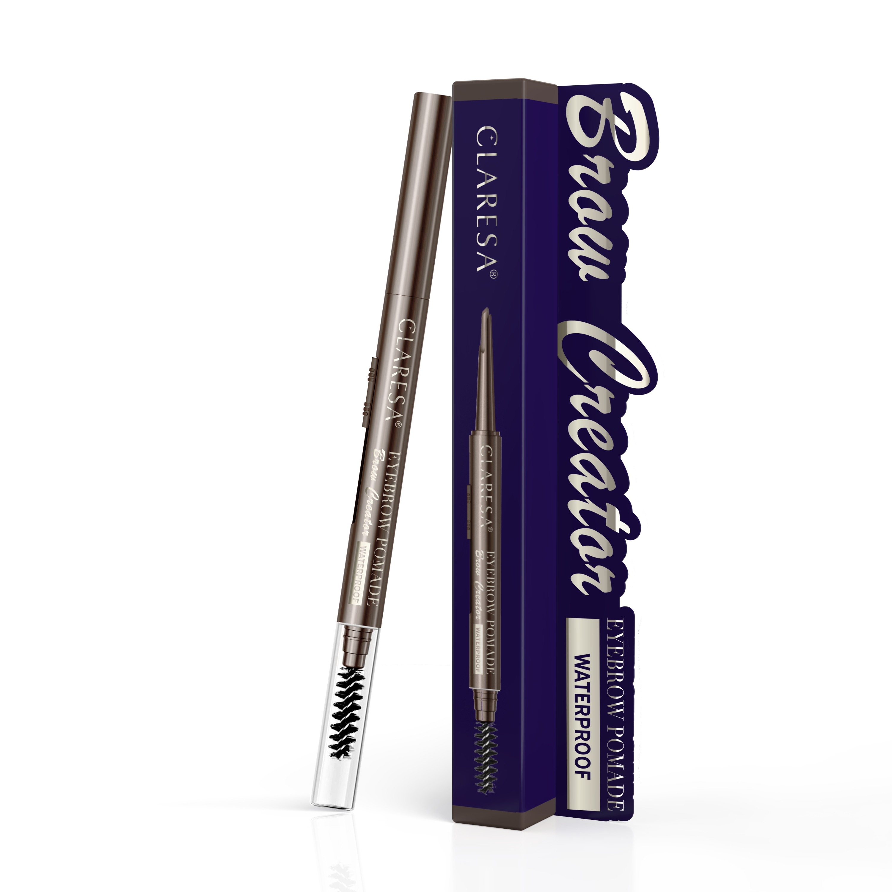 Claresa Brow Creator Pomada bo Brwi w Kredce 03 Graphite Brown