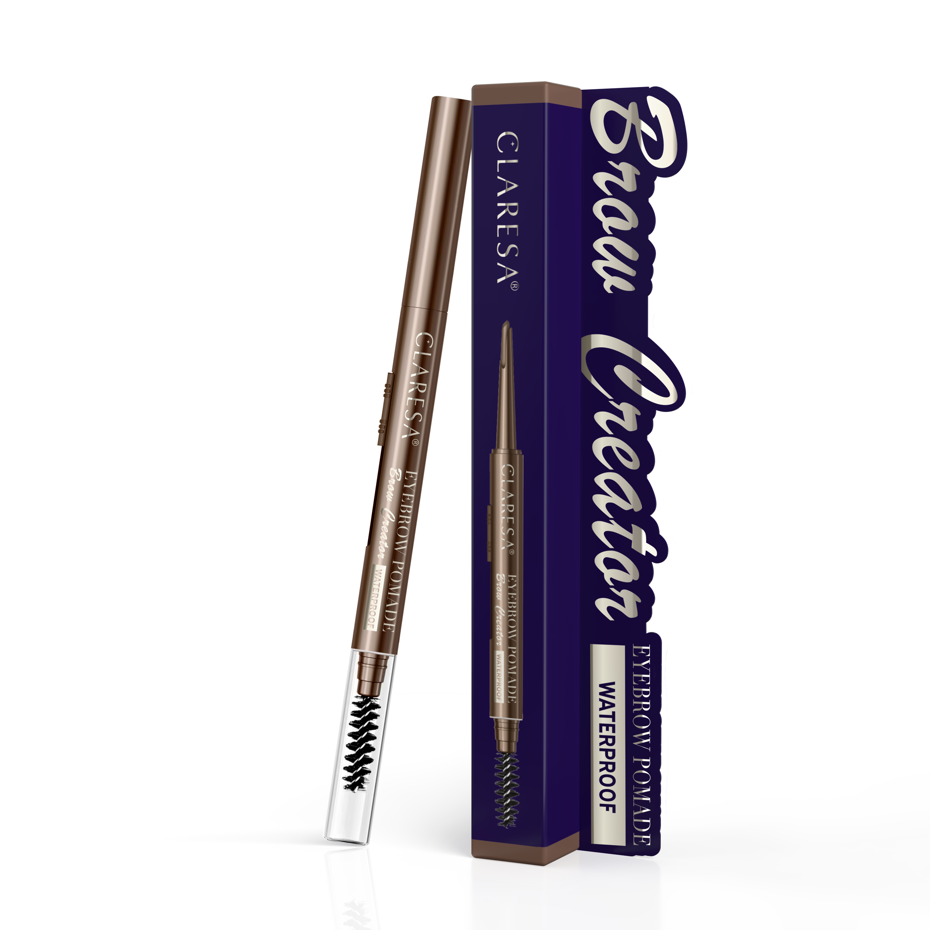 Claresa Brow Creator Pomada bo Brwi w Kredce 02 Medium Brown