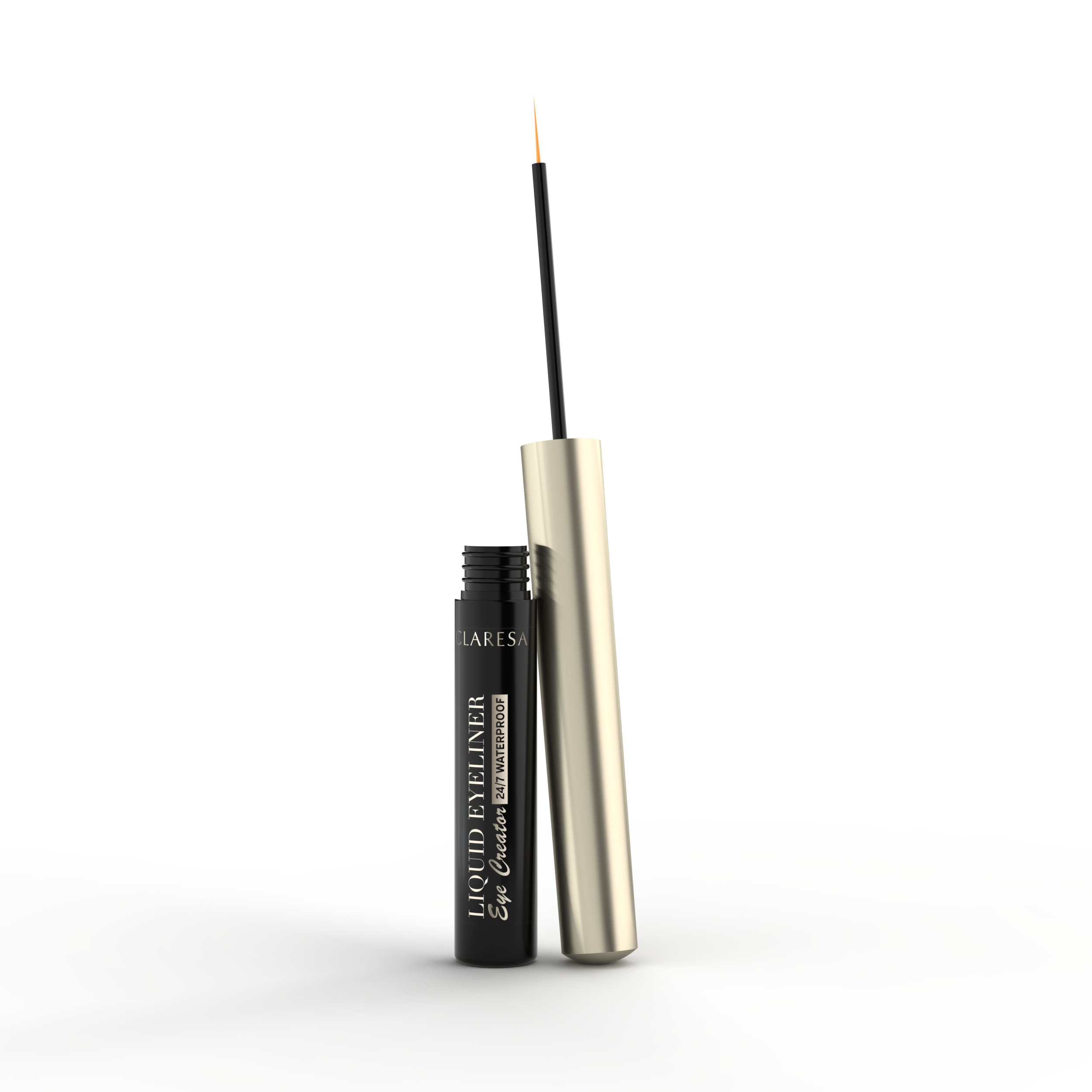 Claresa Eye Creator Wodoodporny Eyeliner w Płynie 01 Black