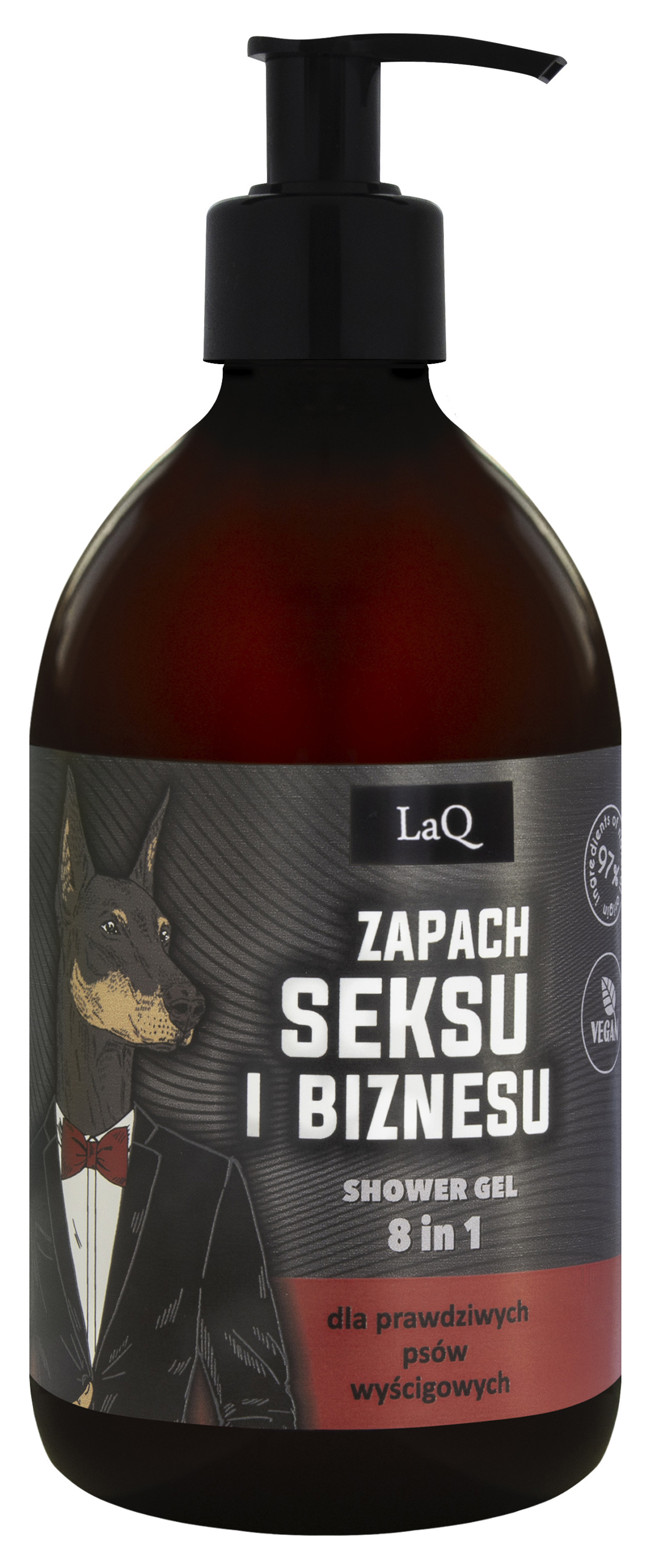 LaQ Żel pod Prysznic dla Mężczyzn Zapach Seksu i Biznesu 500ml