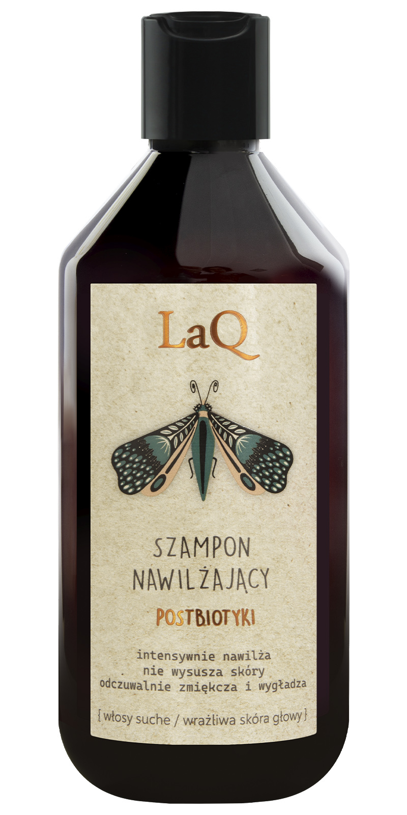 LaQ Szampon Nawilżający z Postbiotykami 300ml
