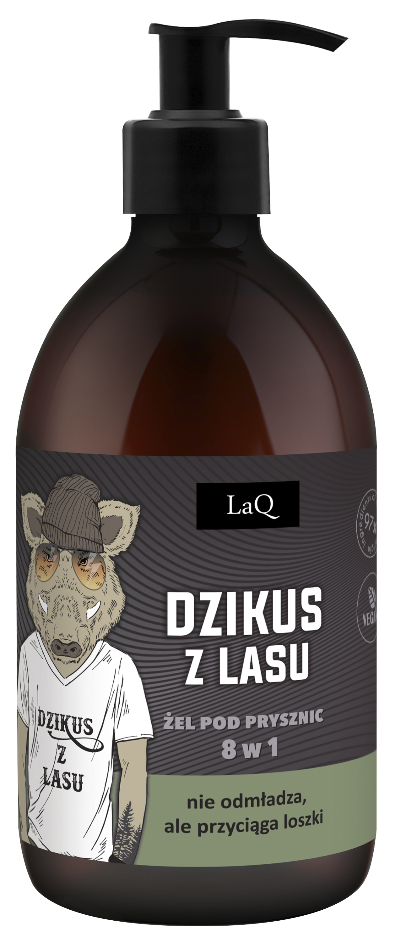 LaQ Żel pod Prysznic dla Mężczyzn Dzikus z Lasu 500ml