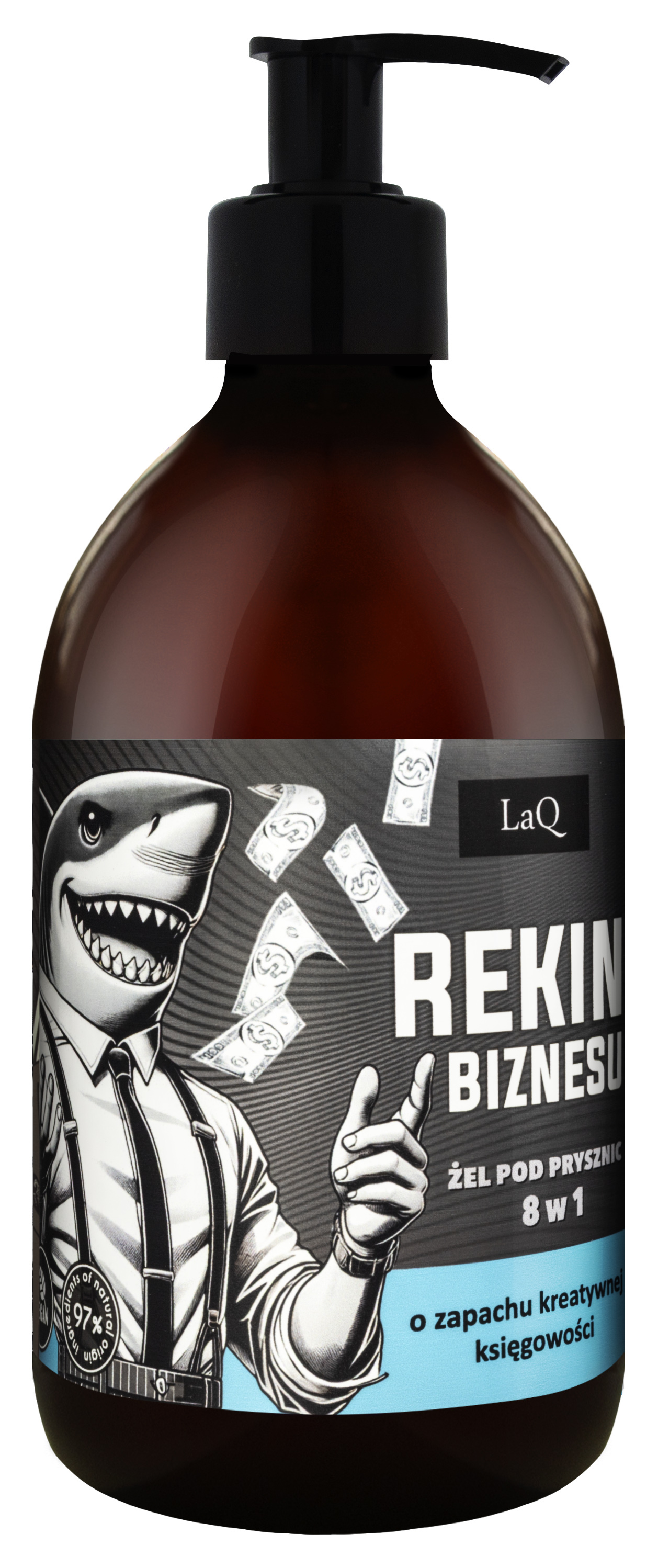 LaQ Żel pod Prysznic dla Mężczyzn Rekin Biznesu 500ml