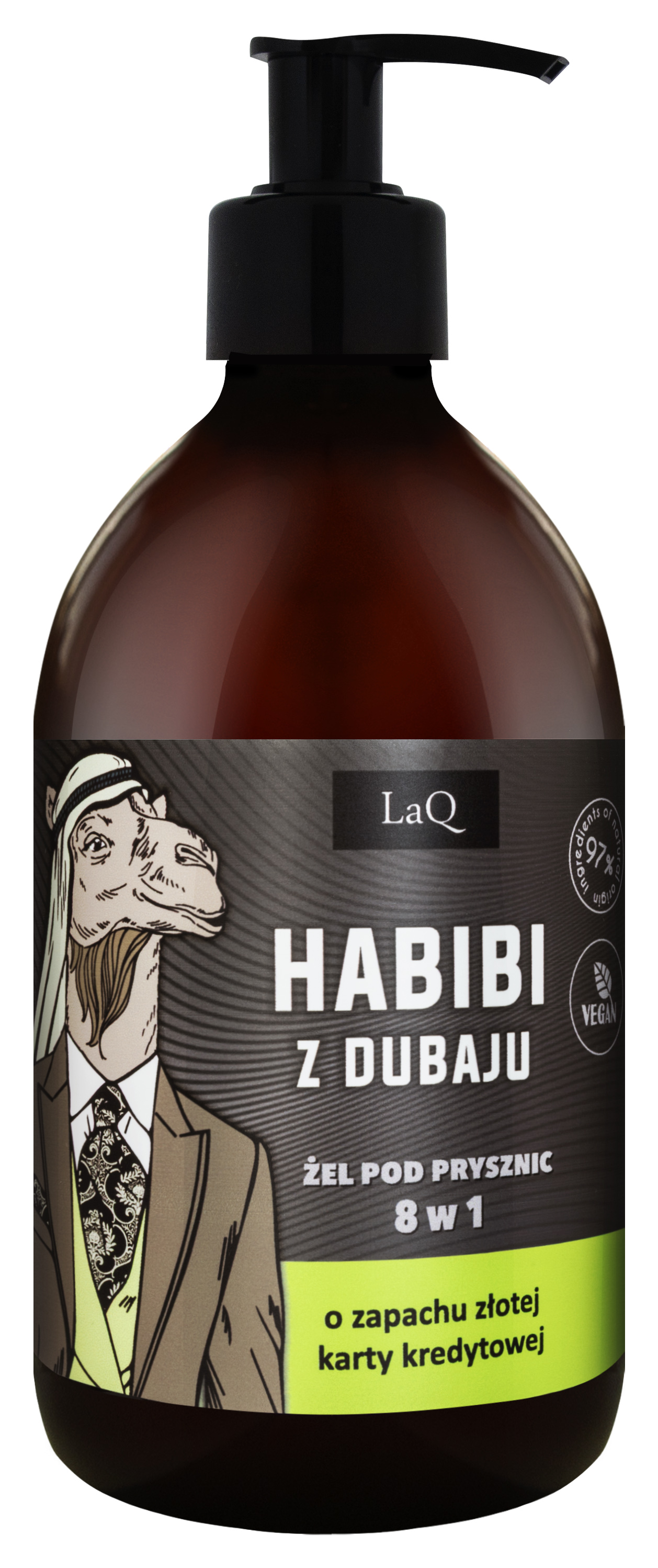 LaQ Żel pod Prysznic dla Mężczyzn Habibi z Dubaju 500ml