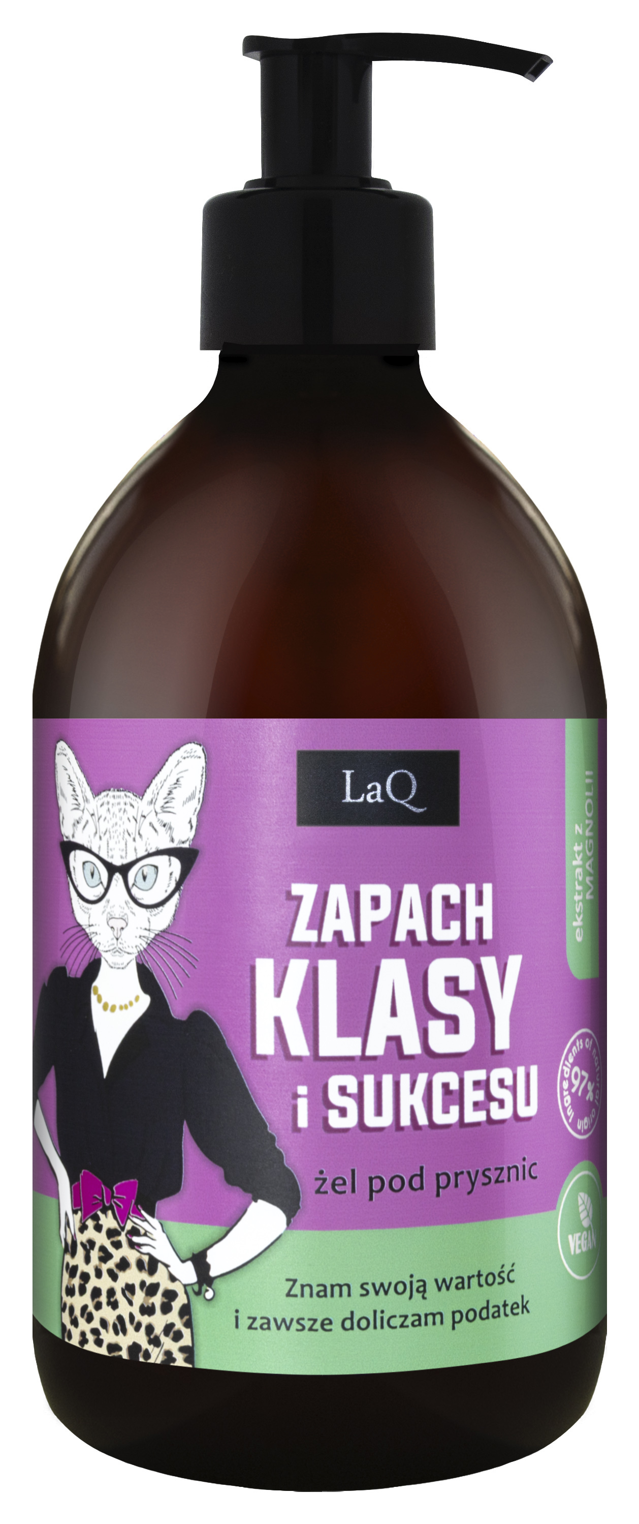 LaQ Żel pod Prysznic Magnolia Zapach Klasy i Sukcesu 500ml