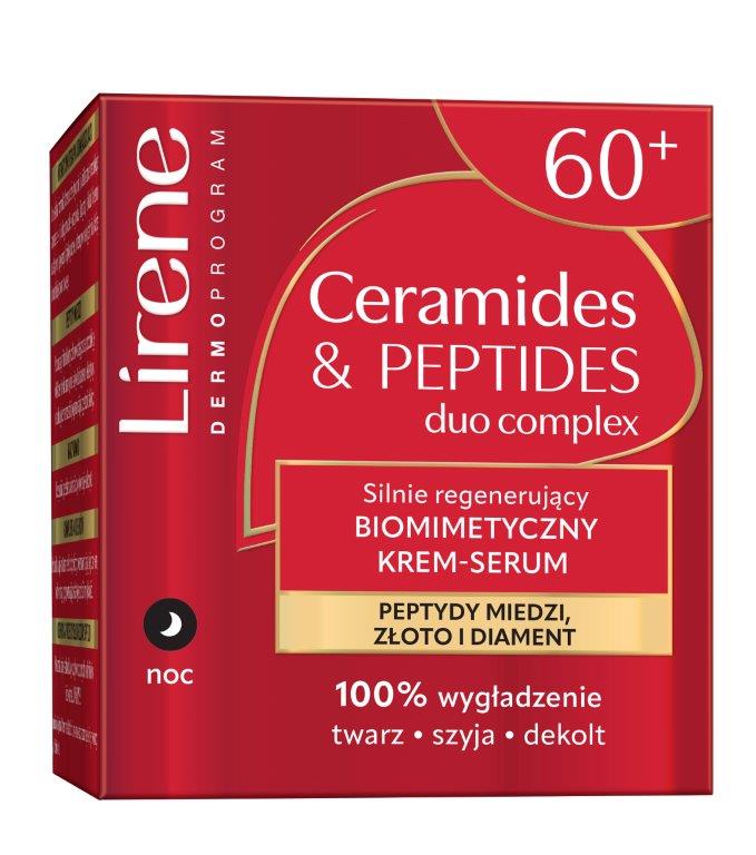 Silnie Regenerujący Biomimetyczny Krem-Serum na noc 60+