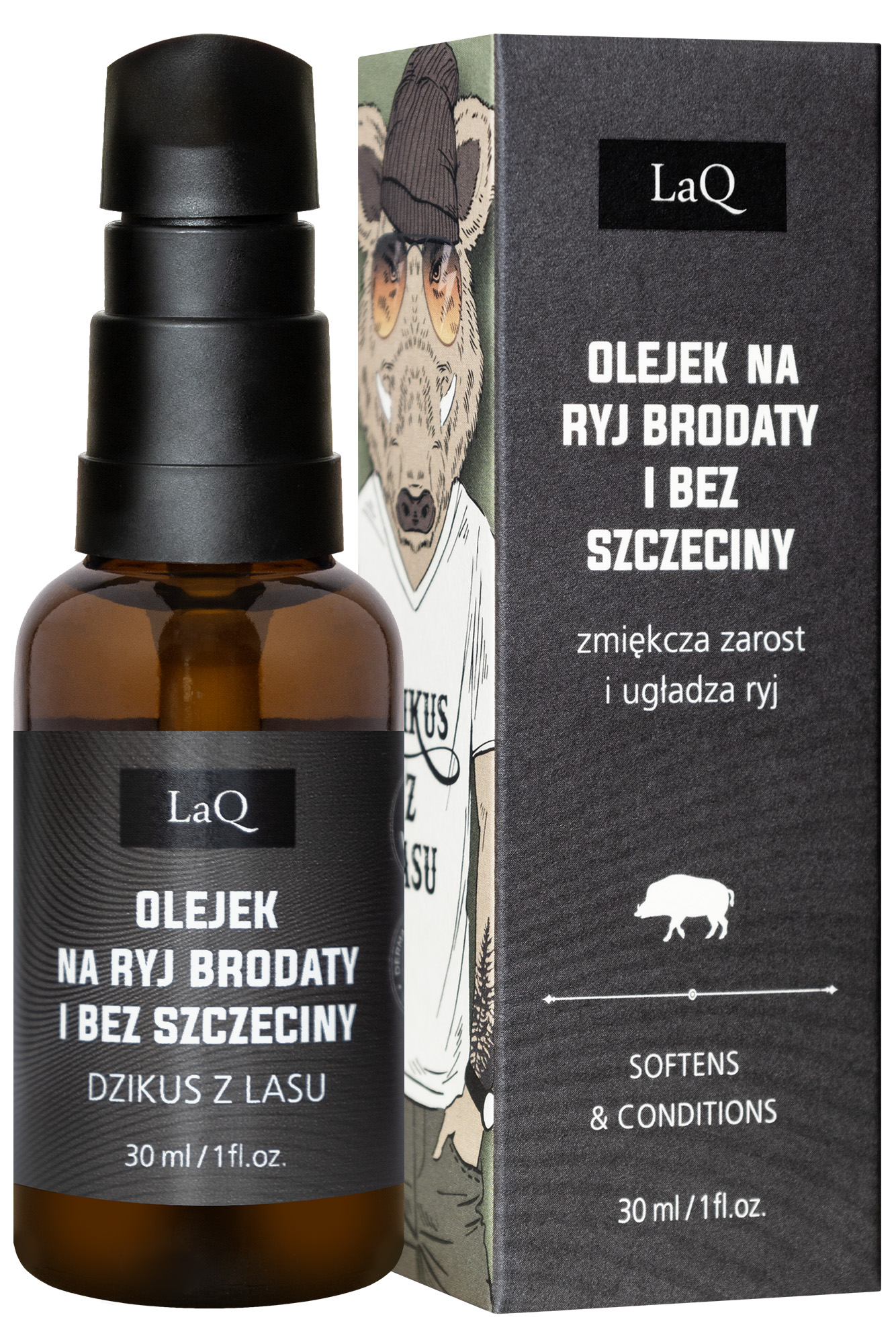 LaQ Olejek po Goleniu i do Brody Dzikus z Lasu 30ml