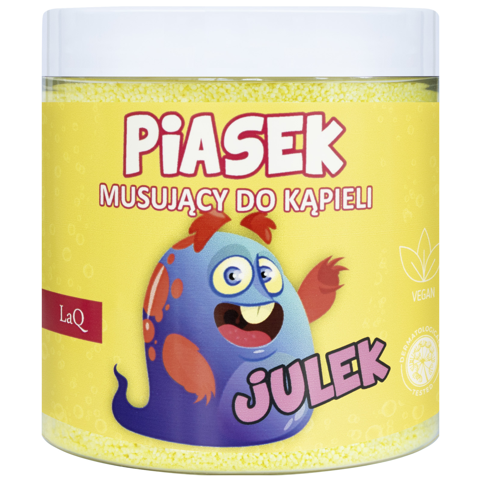 LaQ Piasek Musujący do Kąpieli Julek 190g