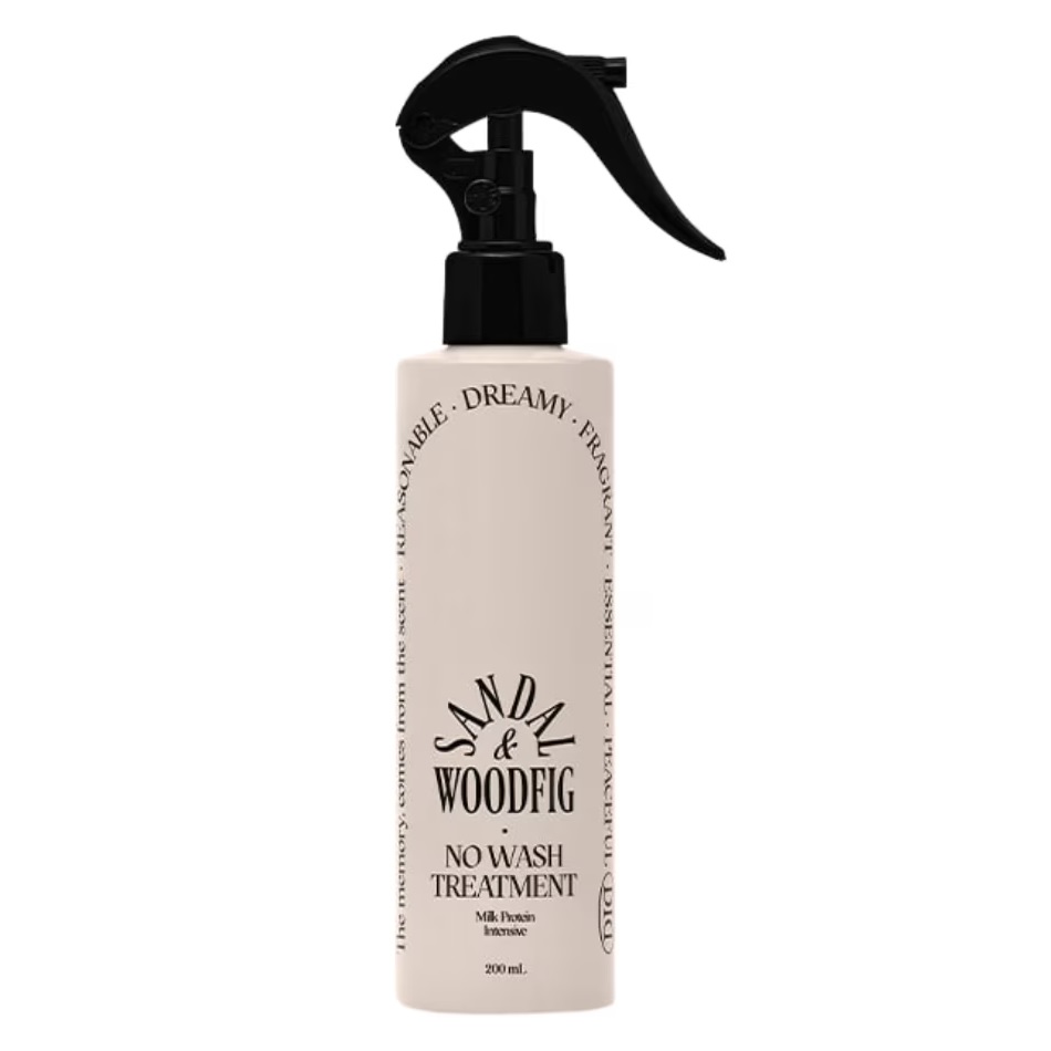 Sandal Woodfig Odżywka do Włosów bez Spłukiwania z Proteinami Mlecznymi