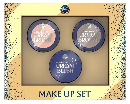 Bell Make Up Set Zestaw Prezentowy Rozświetlacz + Bronzer + Róż
