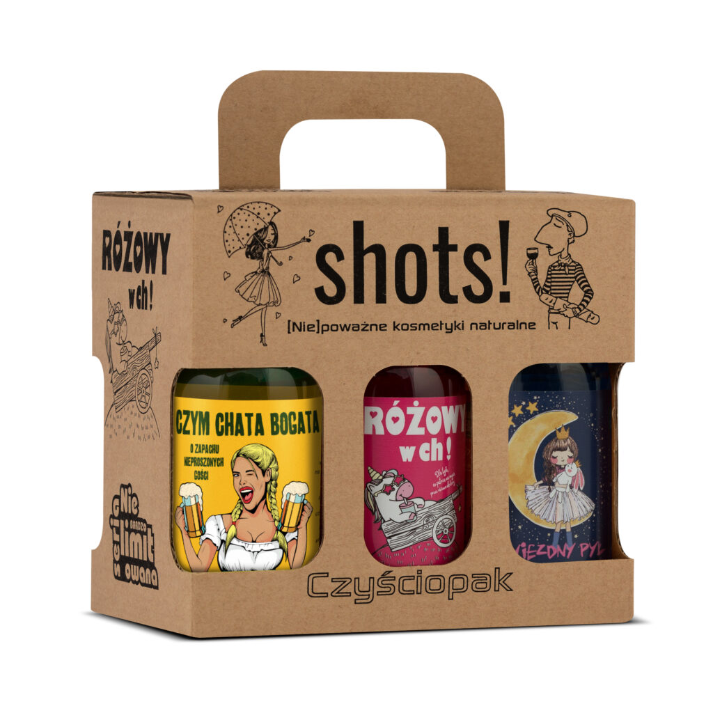LaQ Shots! Zestaw Żeli pod Prysznic