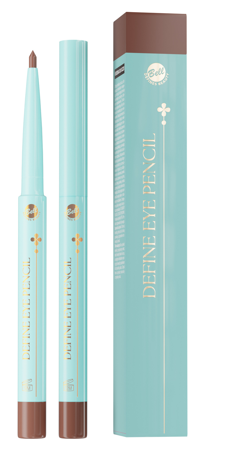 Bell Easy Brow Pencil Kredka do Brwi ze Szczoteczką 02 Dark