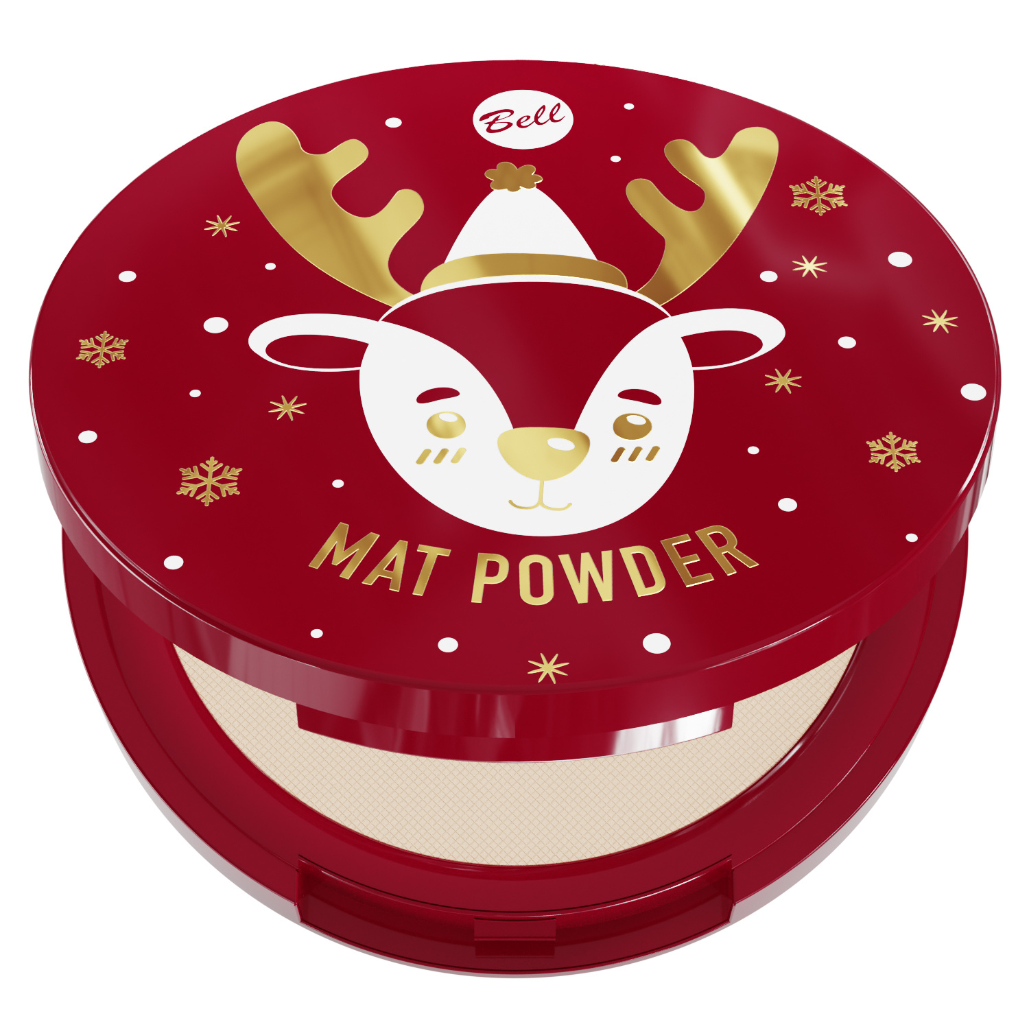 Bell Mat Powder Puder Matujący 01 Let It Snow