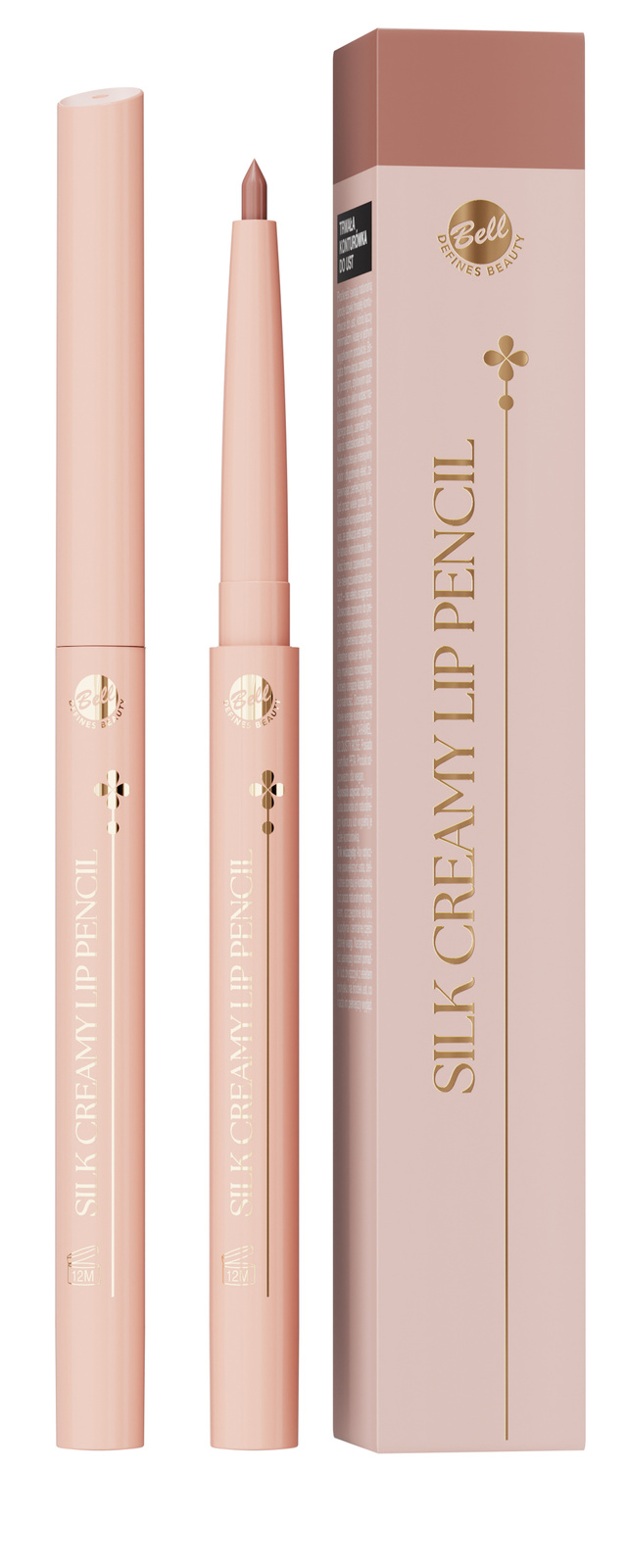 Bell Silk Creamy Lip Pencil Konturówka do Ust 01 Caramel