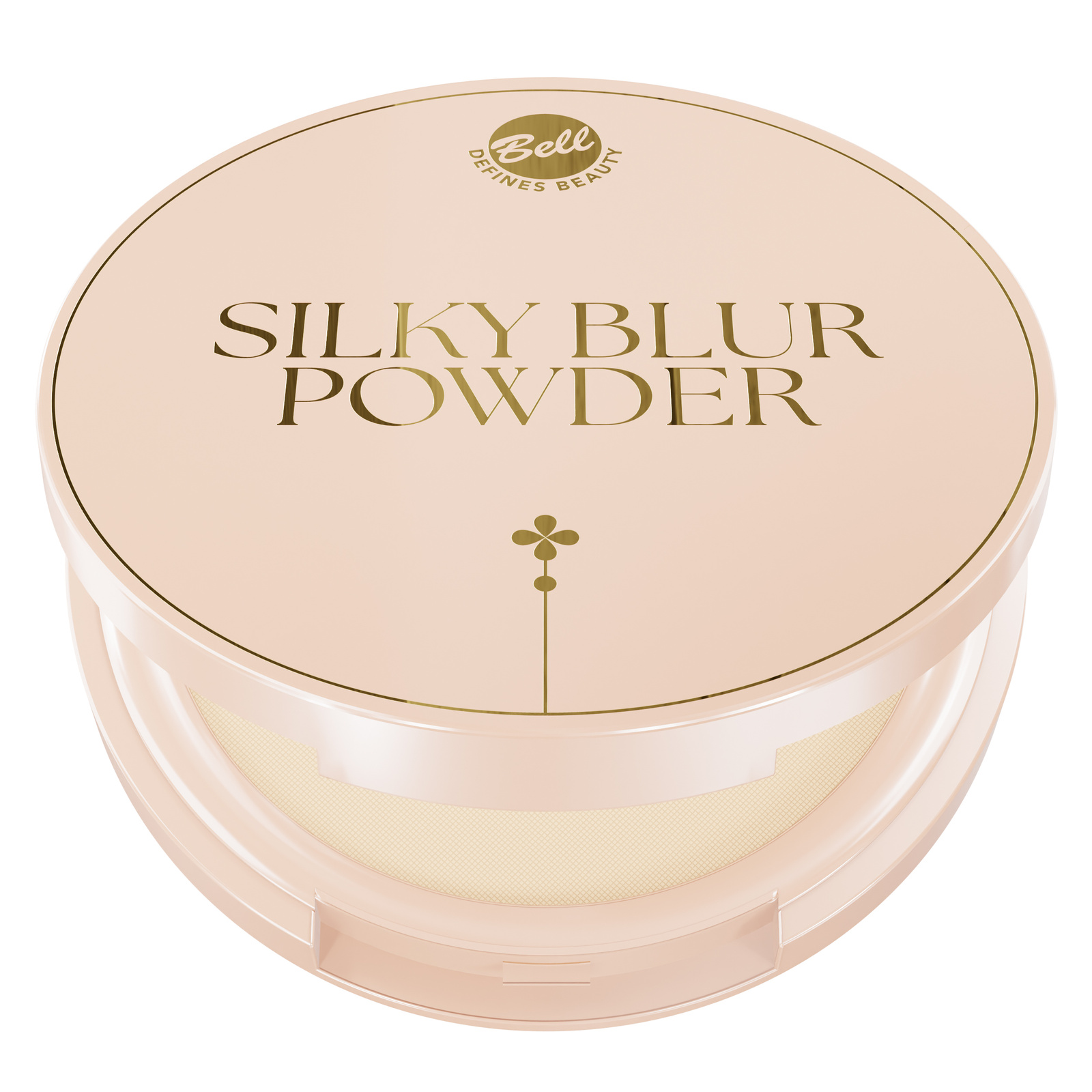 Bell Silky Blur Powder Prasowany Puder Blurujący 01 Velvet Rose