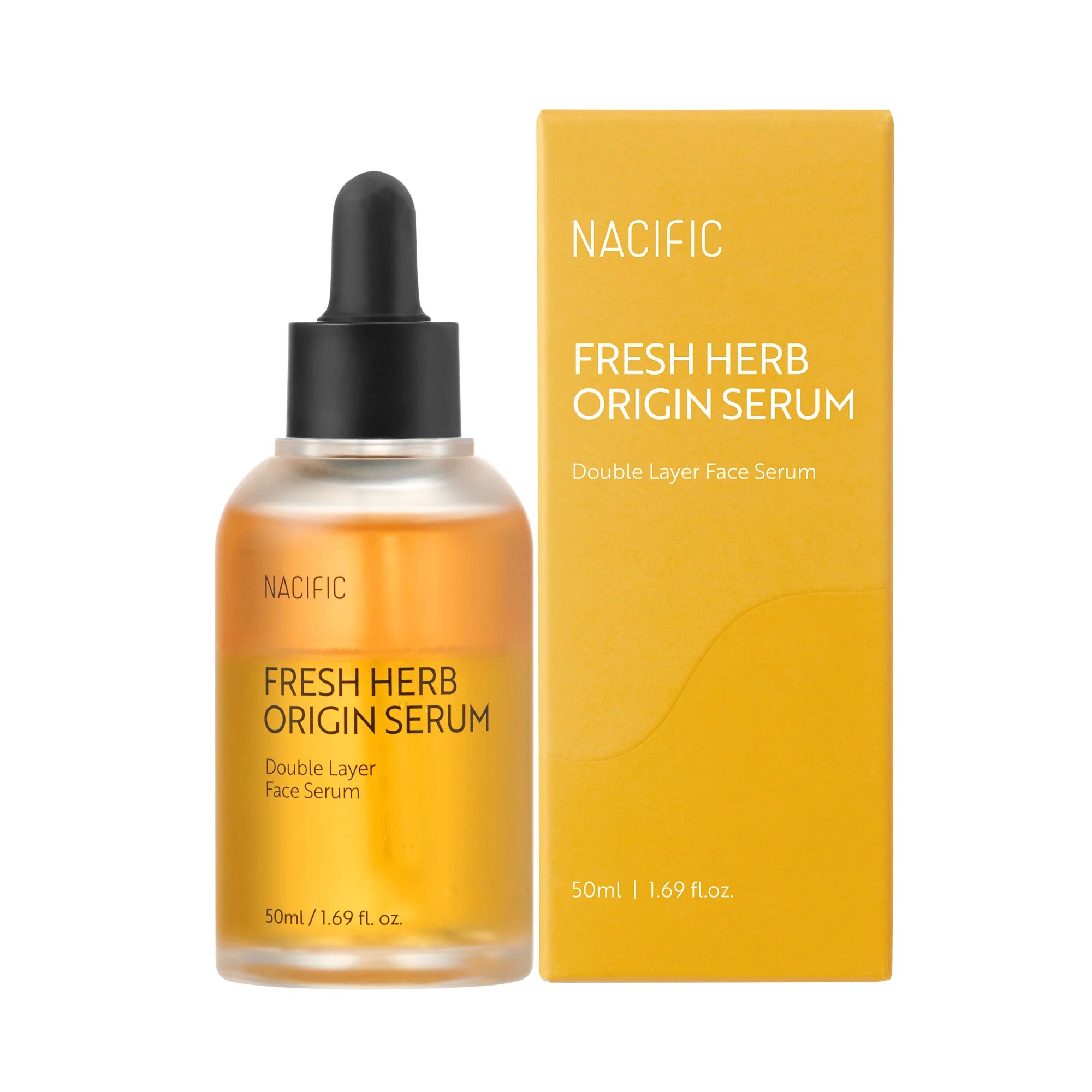 Nacific Fresh Herb Origin Dwufazowe Serum do Twarzy z Witaminami i Olejkami Roślinnymi 50ml