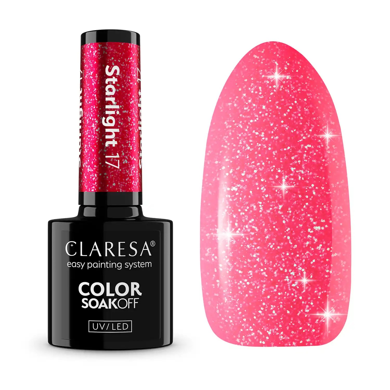 Claresa Lakier Hybrydowy Starlight 17