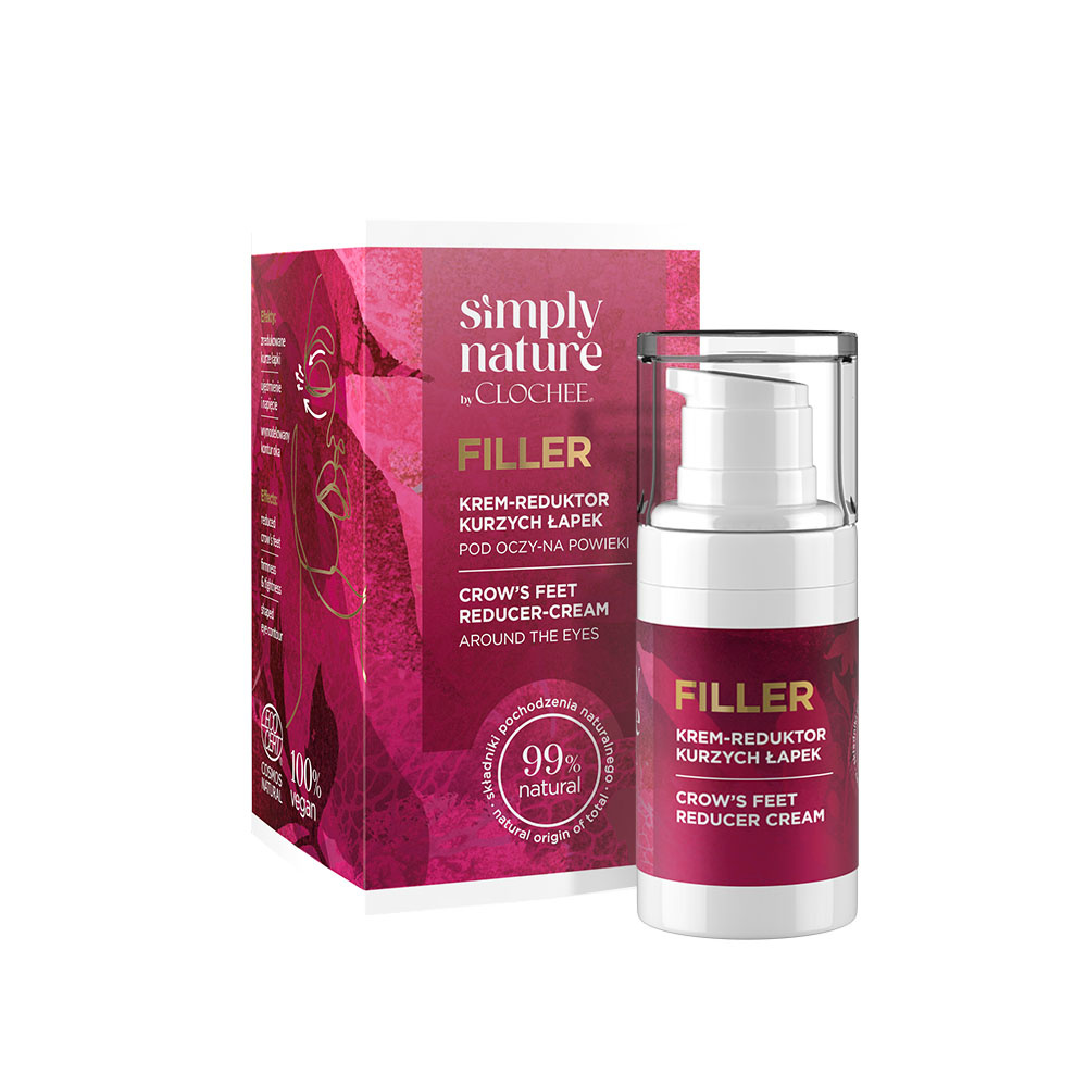 Simply Nature Filler krem-reduktor kurzych łapek pod oczy i na powieki