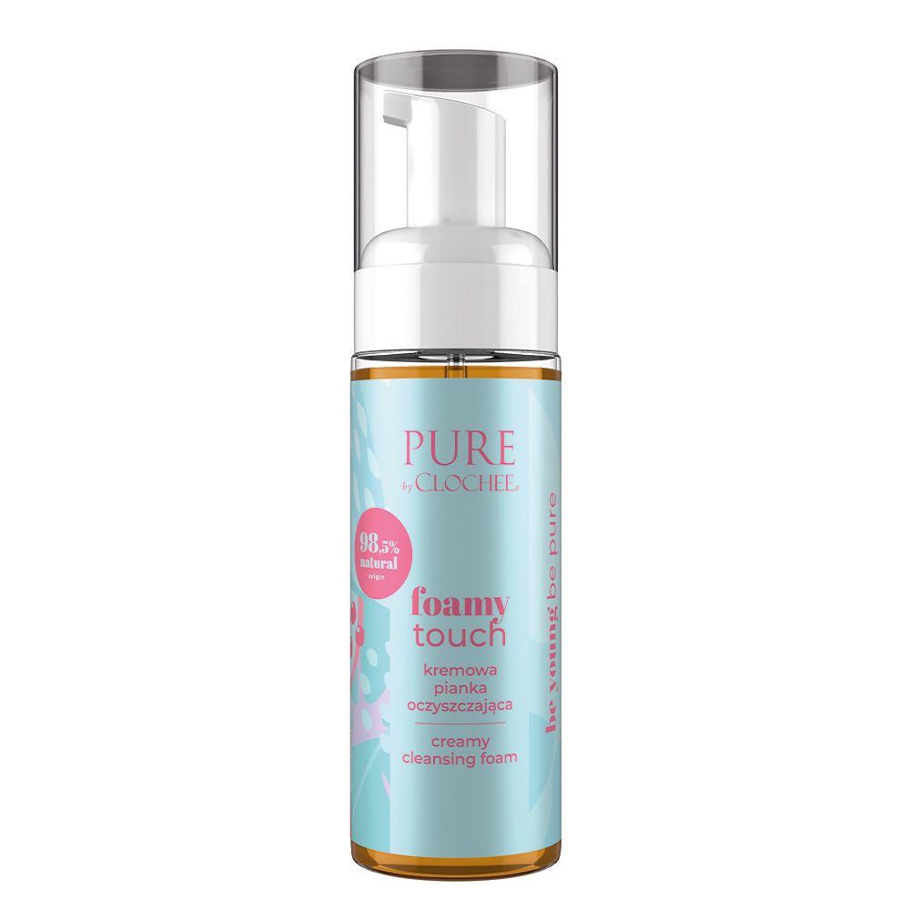 Pure by Clochee Foamy Touch Kremowa Pianka Oczyszczająca 150ml