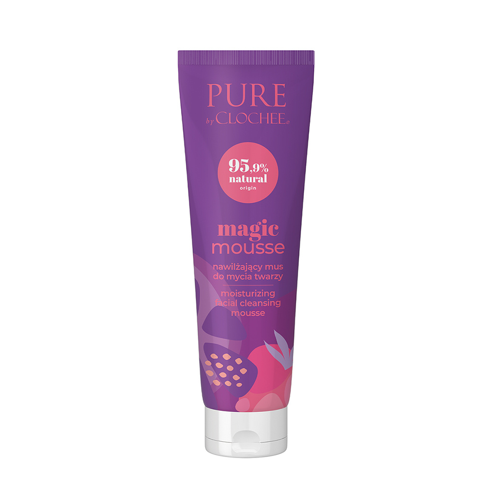 Pure by Clochee Magic Mousse Nawilżający Mus do Mycia Twarzy 90ml