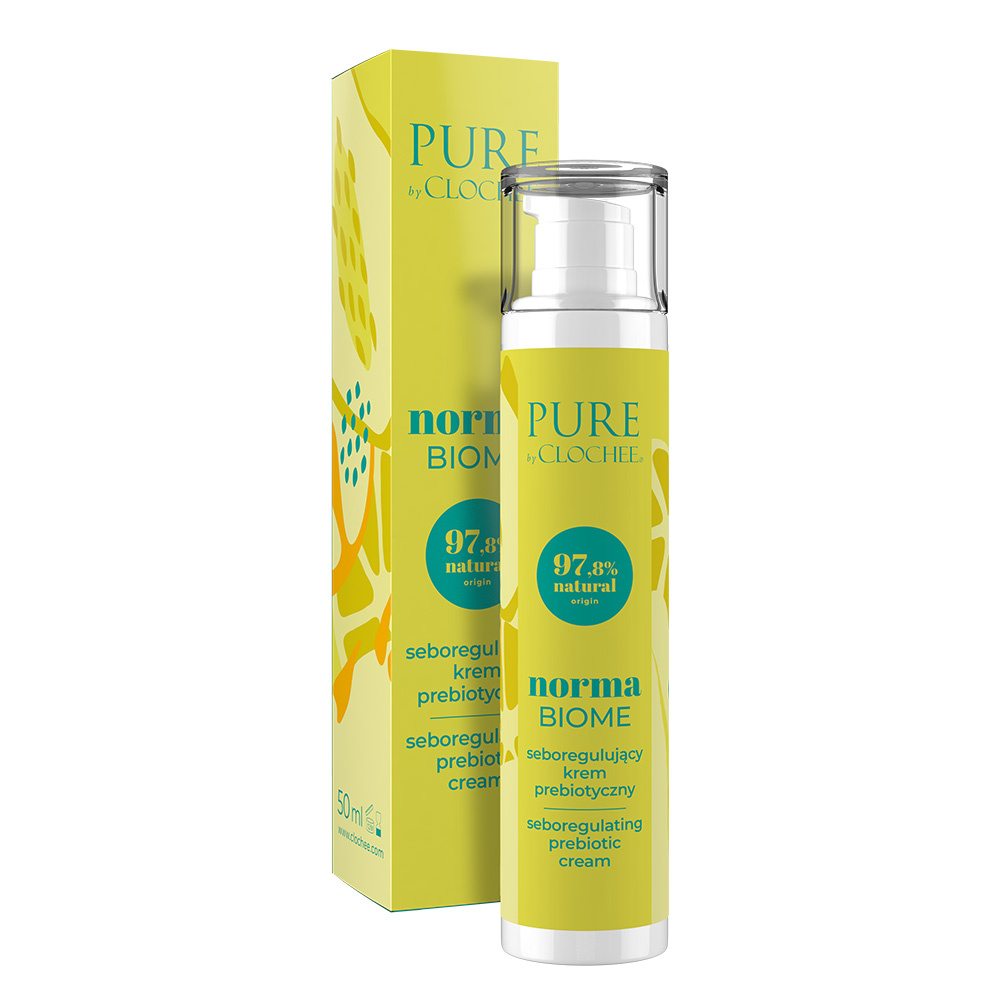 Pure by Clochee Norma Biome Seboregulujący Krem Prebiotyczny 50ml