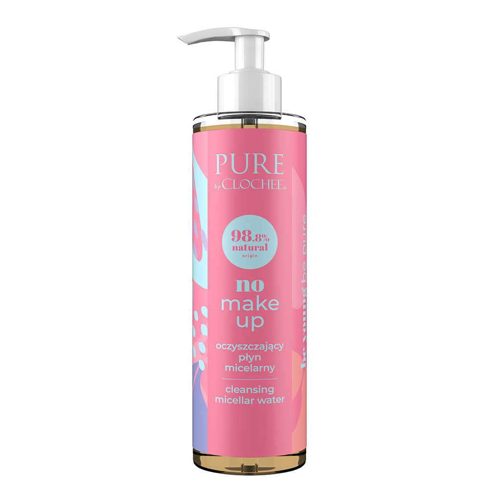 Pure by Clochee No Make Up Oczyszczający Płyn Micelarny 200ml