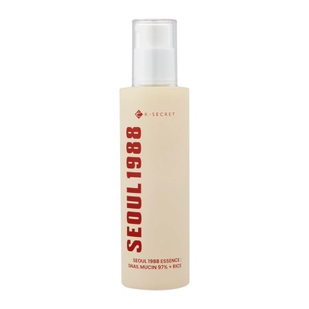 K-Secret Seoul 1988 Łagodząca Esencja z Filtratem ze Śluzu Ślimaka i Ryżem 100ml