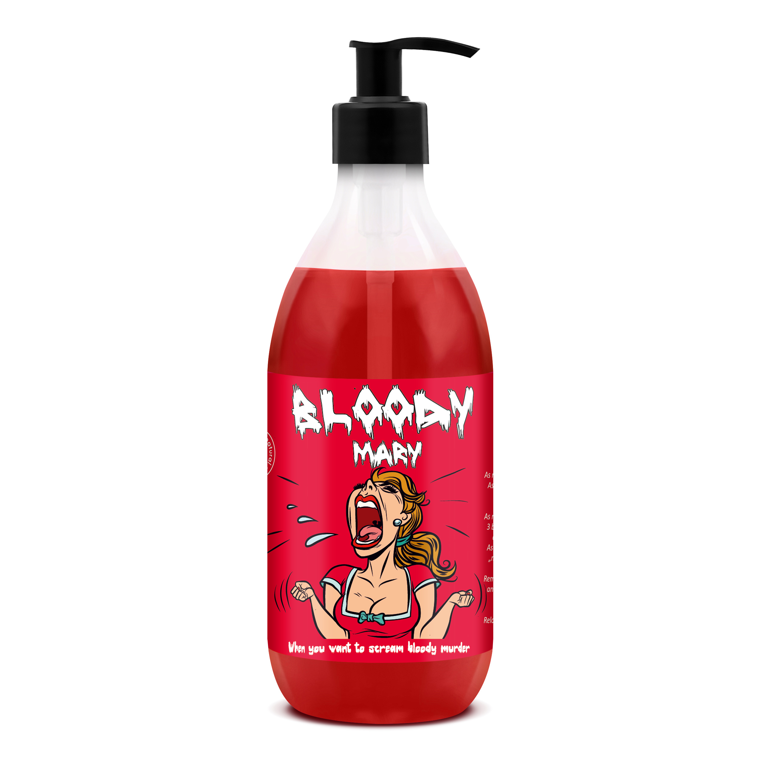 LaQ Shots! Żel do Mycia Ciała i Rąk Krwawa Mary 500ml