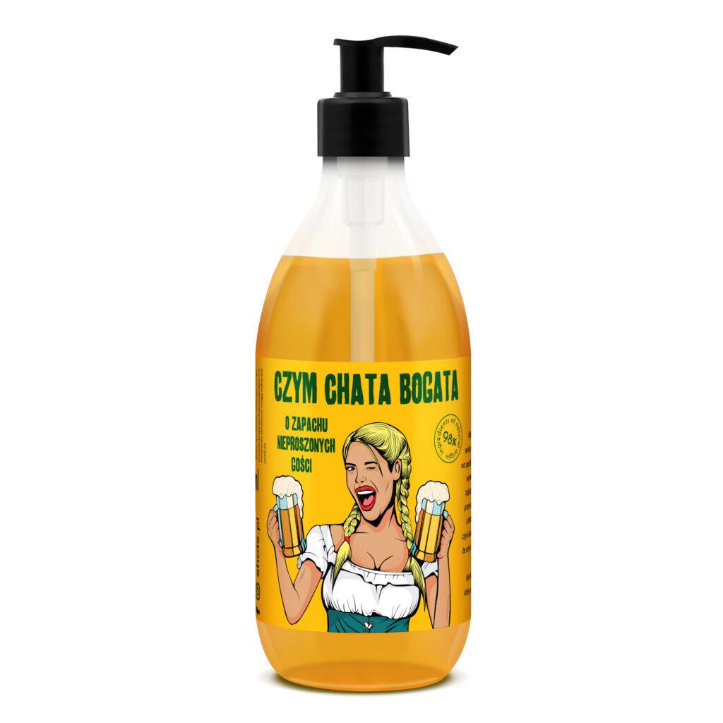 LaQ Shots! Żel do Mycia Ciała i Rąk Czym Chata Bogata 500ml