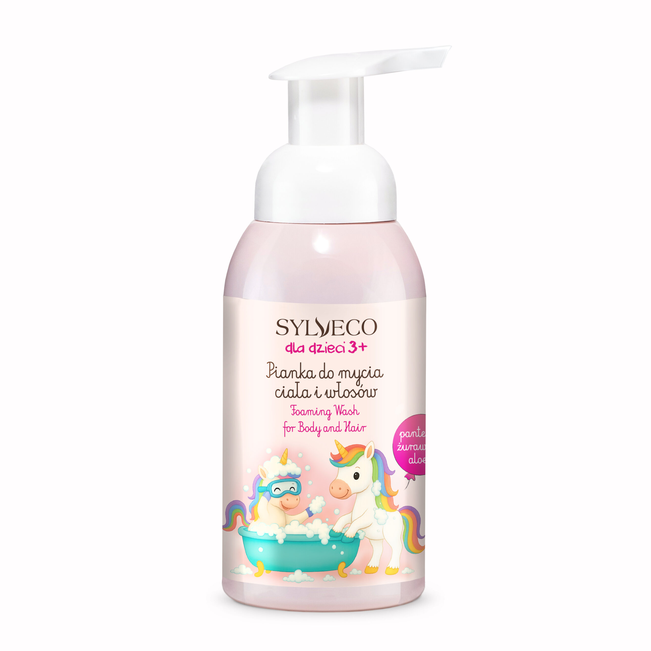 Sylveco dla Dzieci 3+ Pianka do Mycia Ciała i Włosów 290ml