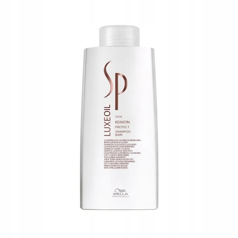 Wella Professionals SP Luxeoil Keratin Protect Wzmacniający Szampon do Włosów 1l