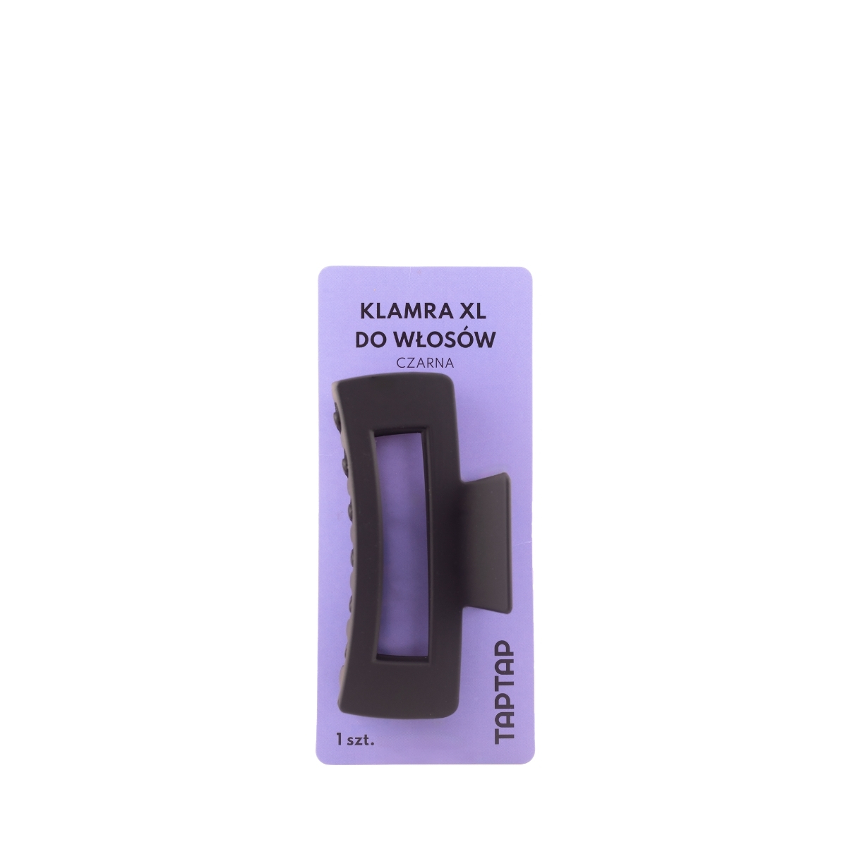 Klamra XL do Włosów Czarna