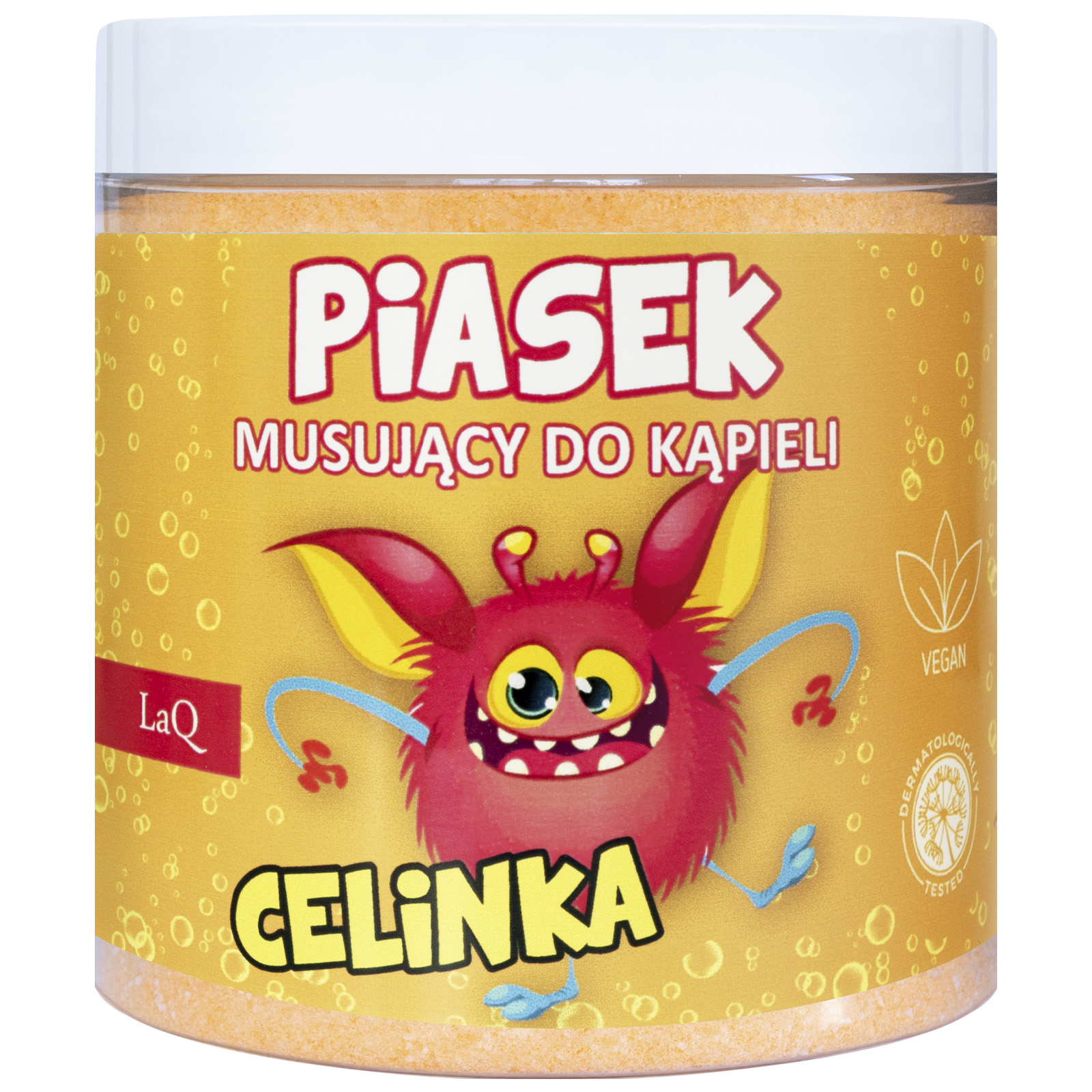 LaQ Piasek Musujący do Kąpieli Celinka 190g
