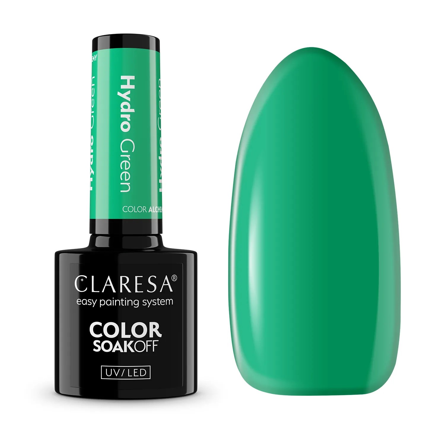 Claresa Lakier Hybrydowy Alchemy Hydro Green