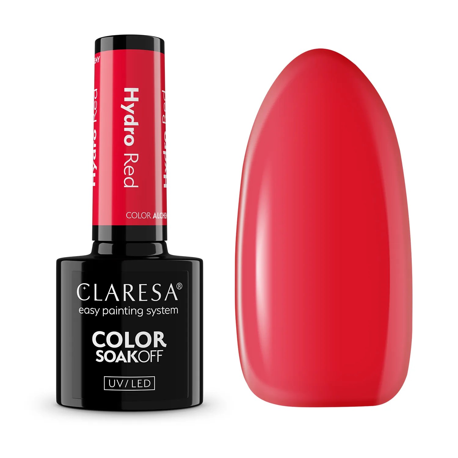 Claresa Lakier Hybrydowy Alchemy Hydro Red