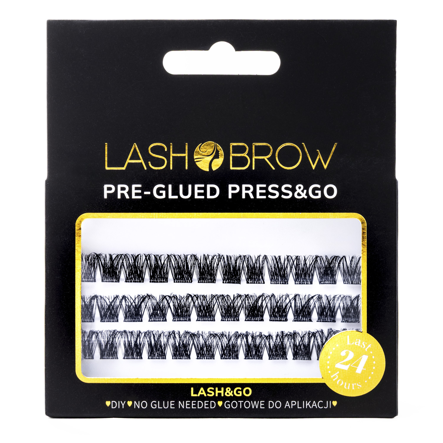 LASH BROW Press & Go Zestaw Kępek Samoprzylepnych Party Fever