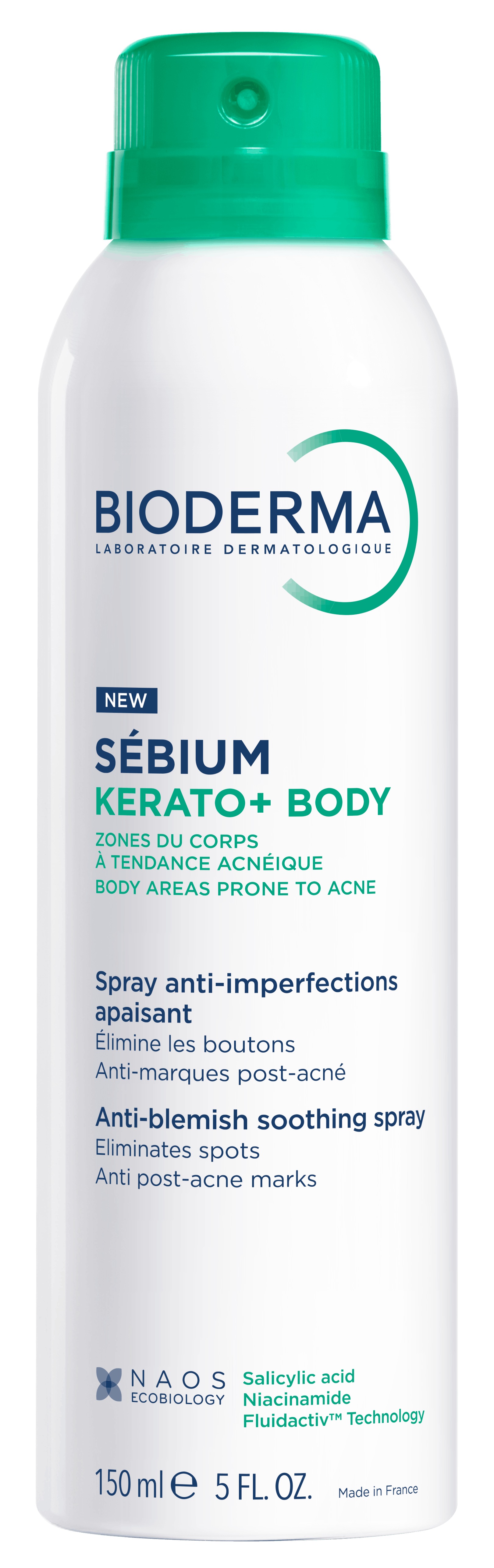 Sebium Kerato+ Body Kojący Spray do Ciała na Niedoskonałości