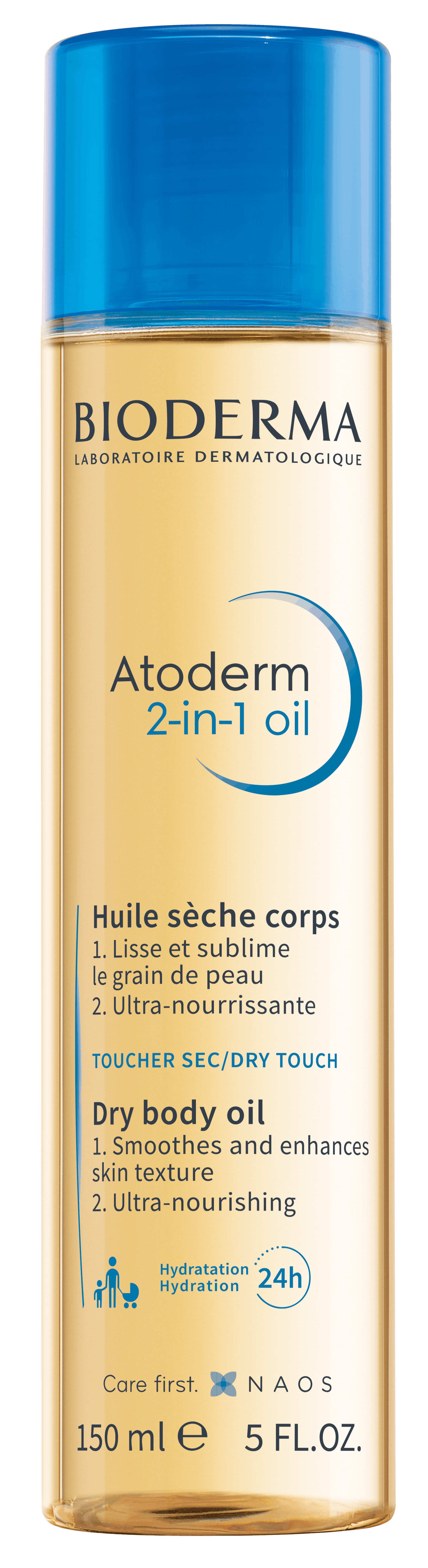 Bioderma Atoderm 2w1 Suchy Olejek do Pielęgnacji Ciała o Podwójnym Działaniu 150ml