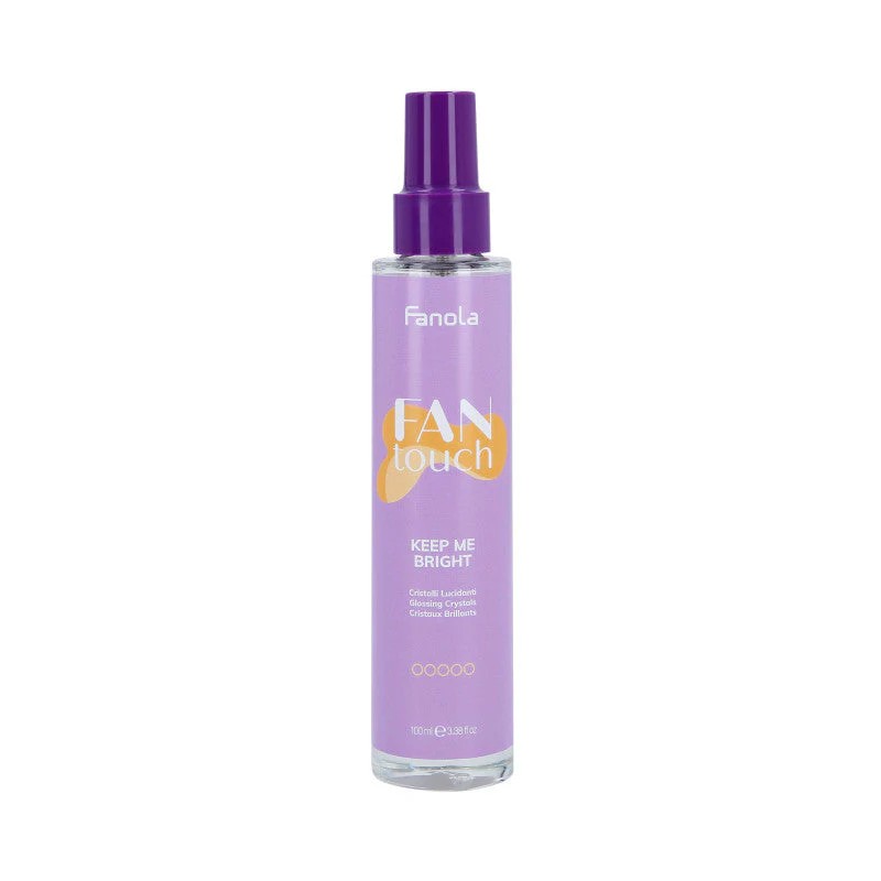 Fanola Fan Touch Keep Me Bright Nabłyszczające Kryształki do Włosów 100ml