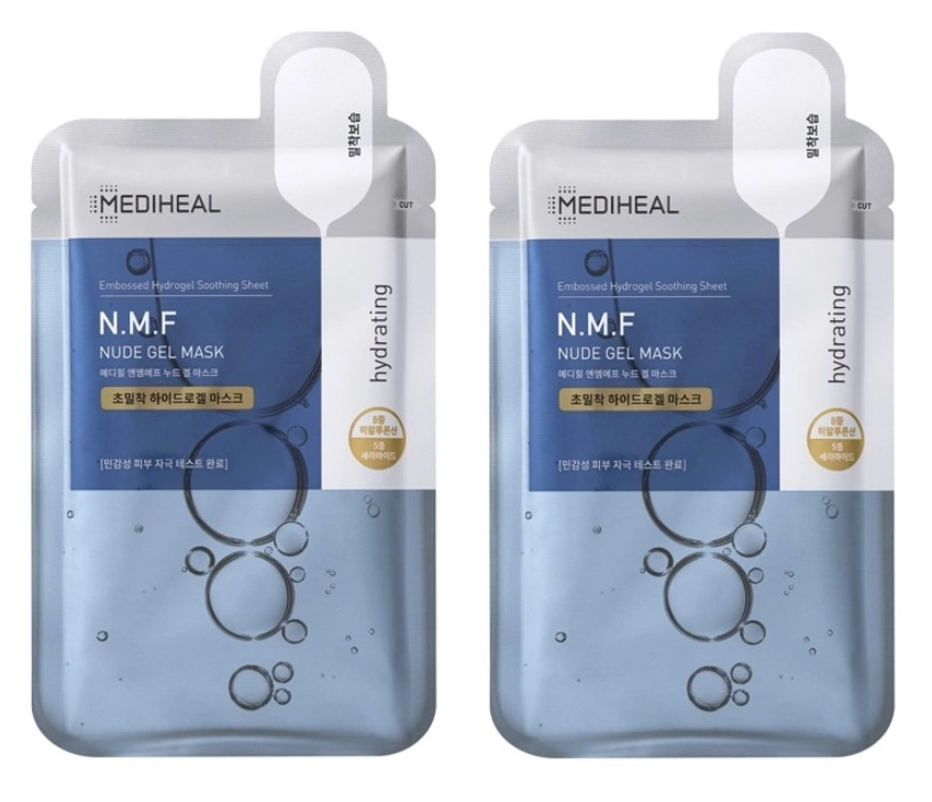 N.M.F Nude Gel Intensywnie Nawilżająca Maska w Płachcie x