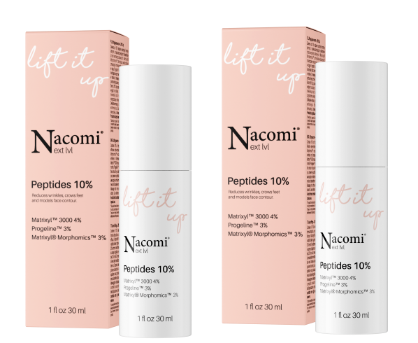 Nacomi Next Lvl Liftingujące Serum Peptydowe 10% Lift it Up 30ml x2 szt