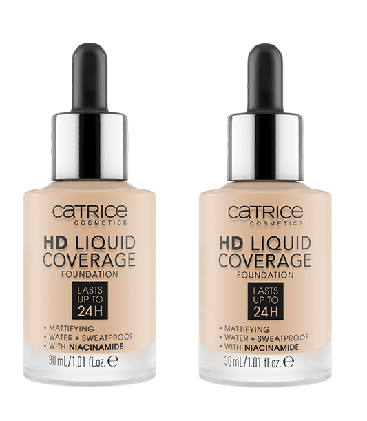 Podkład HD Liquid Coverage 010 Light Beige