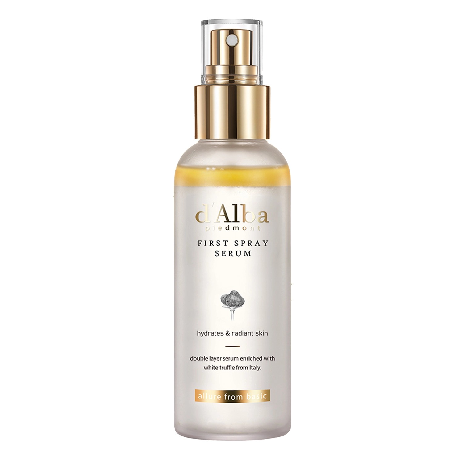 d'Alba Piedmont Serum Rewitalizujące z Ekstraktem z Białej Trufli i Ryżu 100ml