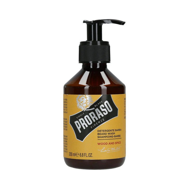 Wood & Spice Beard Wash - drzewno-korzenny płyn do mycia brody