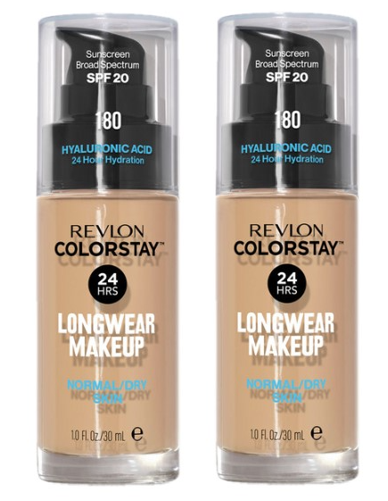 ColorStay Podkład Cera Sucha i Normalna 180 Sand Beige z pompką x