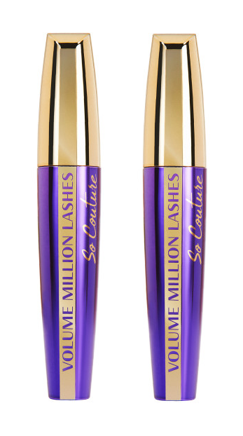 Loreal Volume Million Lashes So Couture Tusz do Rzęs Noir/ Black x2 szt